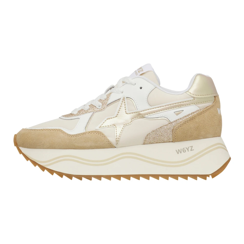 W6Yz Deva W. Sneaker Dames Schoenen Beige