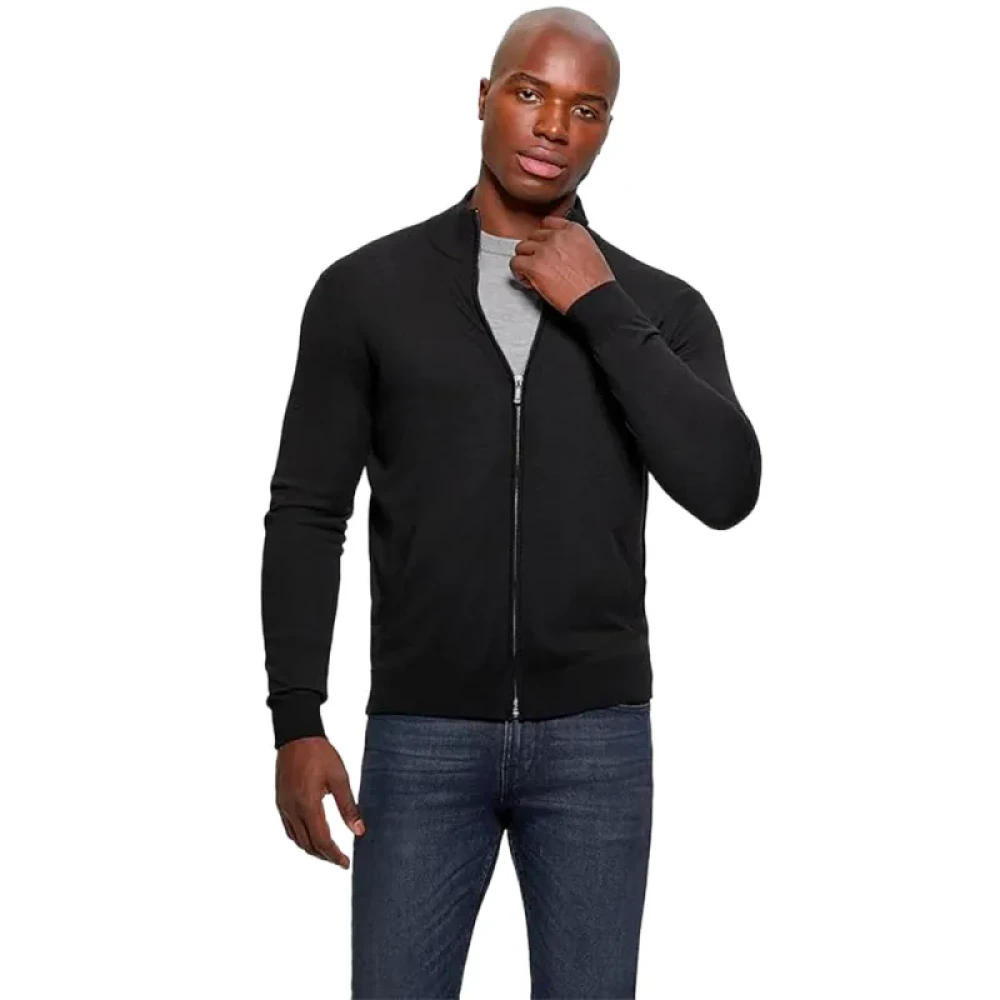 Sweatshirts & Hoodies > Zip-throughs - - Guess - Modalova