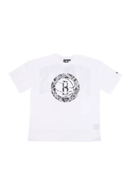 Brooklyn Nets Logo Tee White