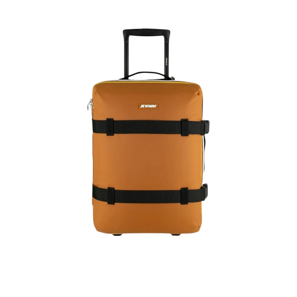 K-Way Unisex Arancione Suitcases, M, New,