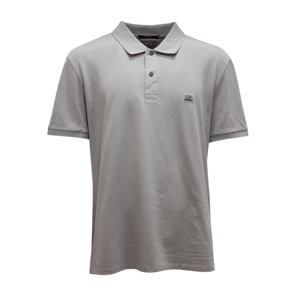 C.p. Company Men's Gray Stretch Piquet