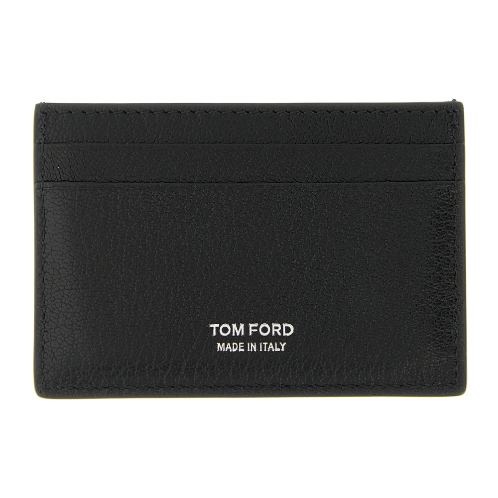 Tom Ford Men's Black Wallets & Cardholders, One Size, T Line Card Holder