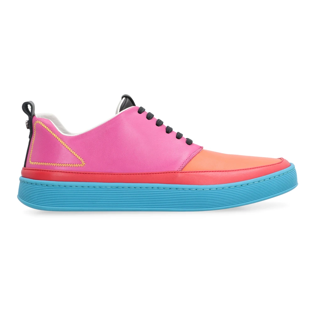 Volta Lage leren sneakers Dames Schoenen Veelkleurig Multicolor