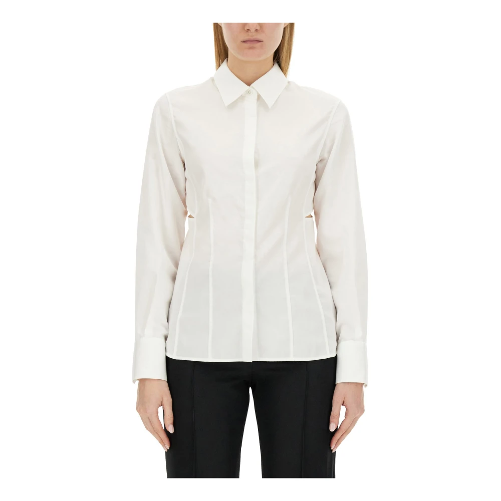 Helmut Lang White Shirts, Female, L, Top Top Blouse