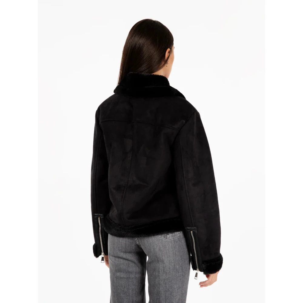 Kaos Ecomontone Art. Qi1Le004 Black Dames