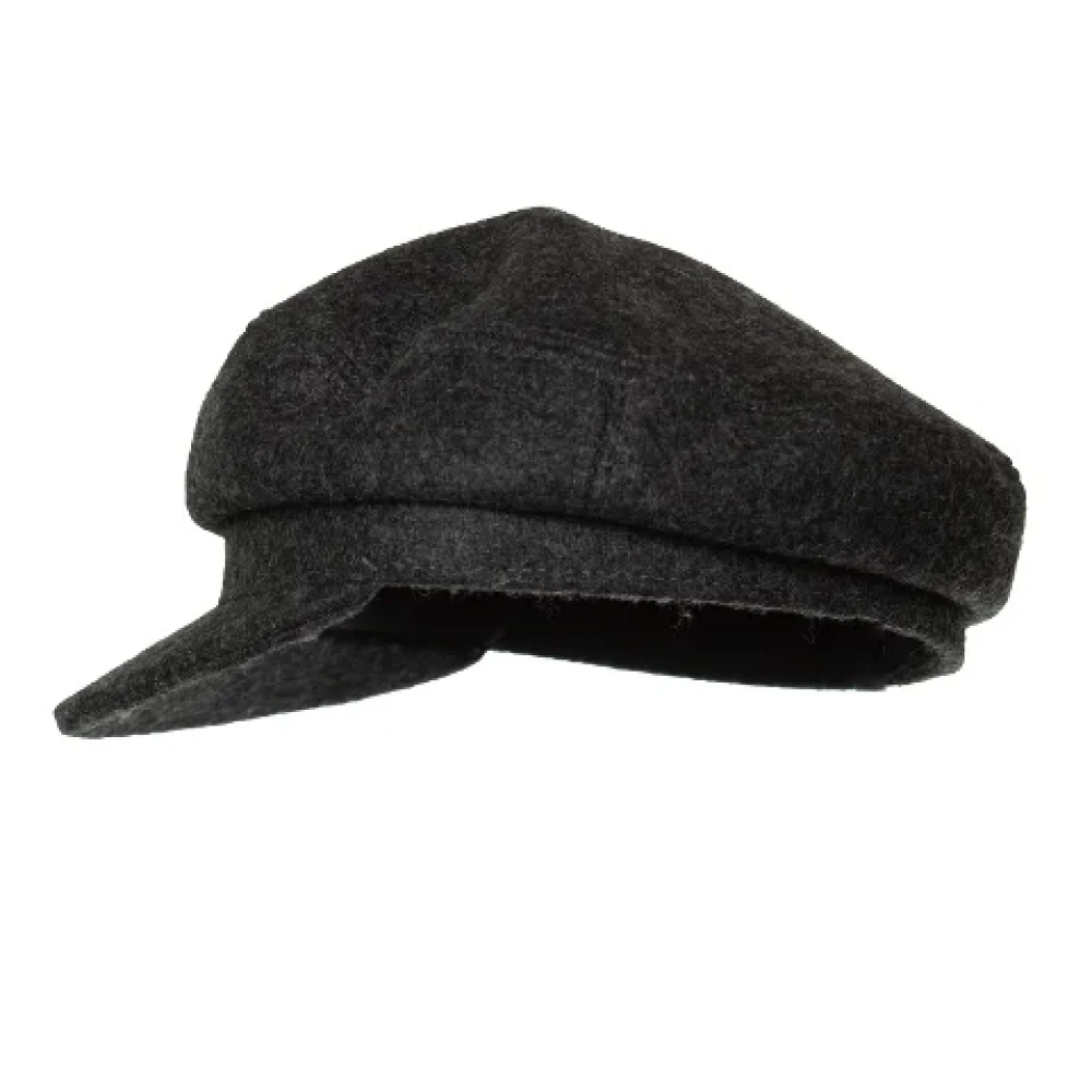 Isabel Marant Pre-owned Wool hats Gray Dames