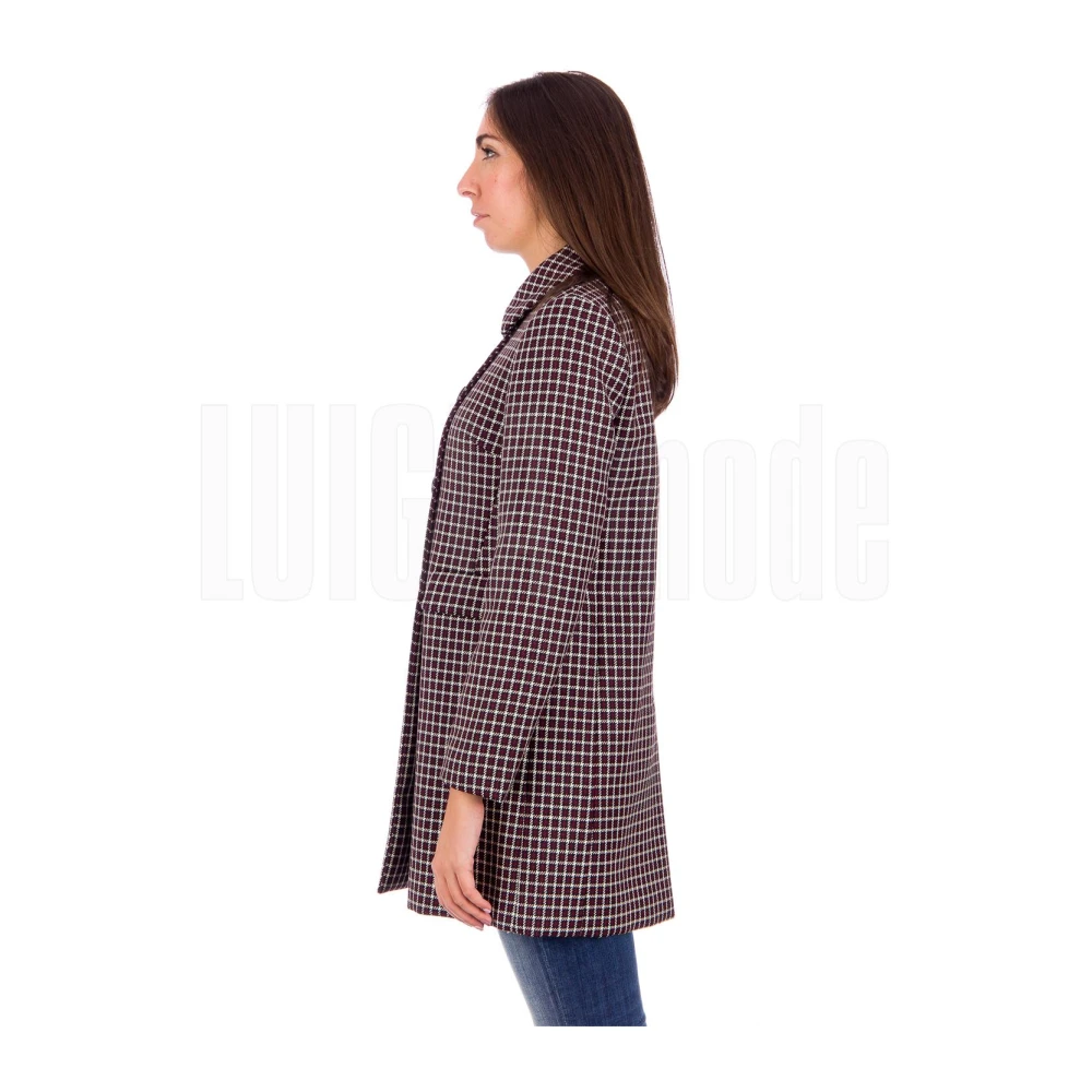Aspesi Double-Breasted Jas Multicolor Dames