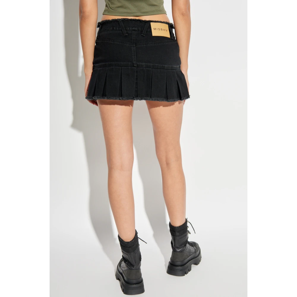 Misbhv Denim rok Black Dames