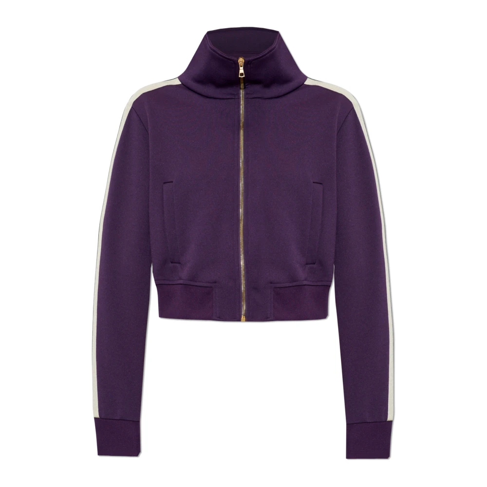 Palm Angels Sweatshirt met logo Purple Dames