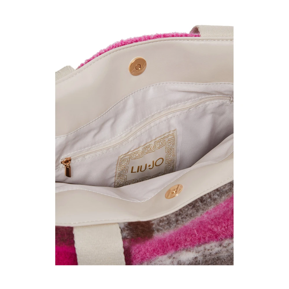 Liu Jo Zachte Fuchsia Shopper Tas Pink Dames