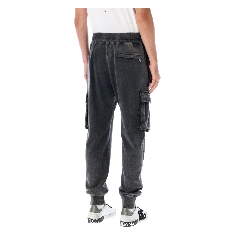 Dolce & Gabbana Upgrade je garderobe met stijlvolle jogging sweatpants Gray Heren