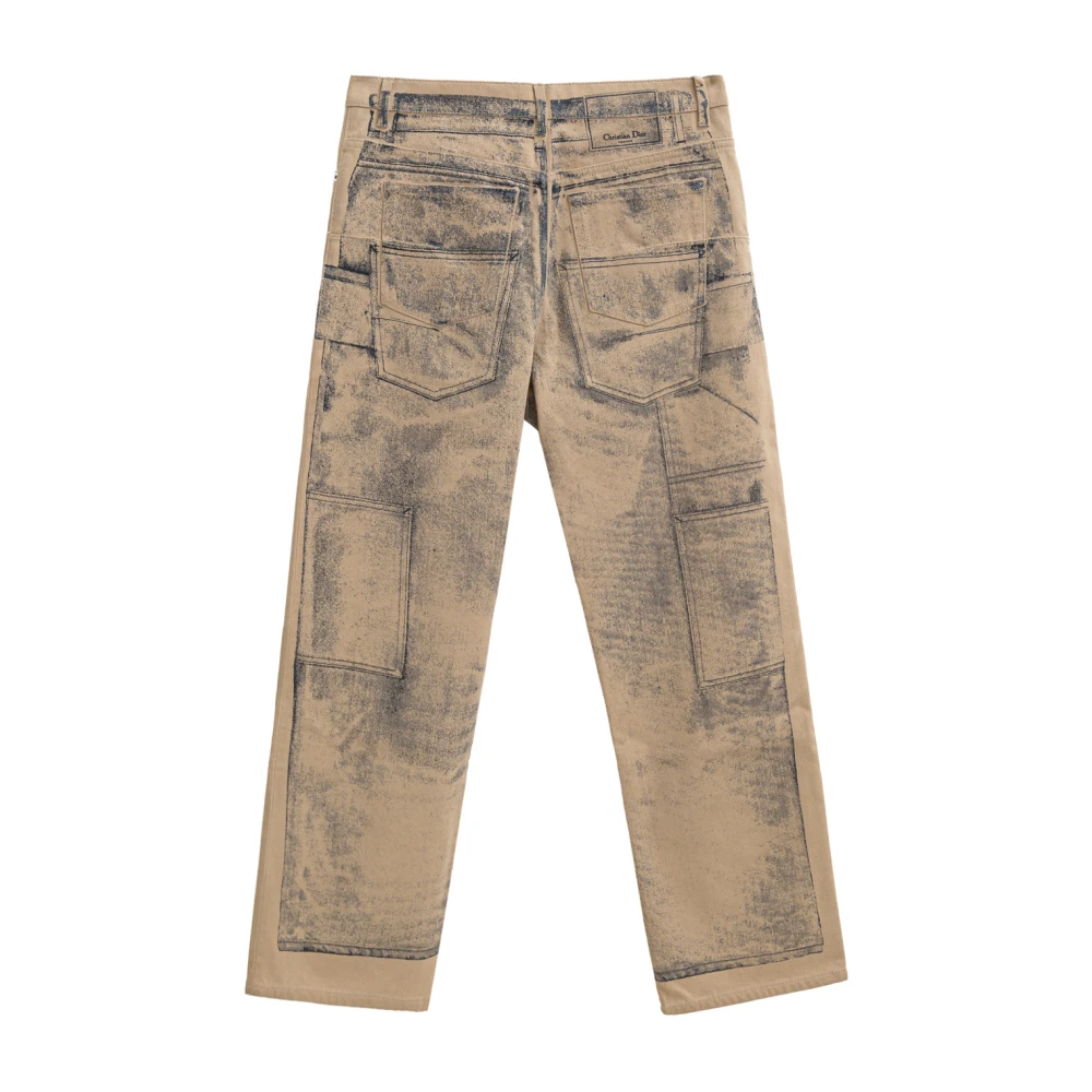 Dior Beige Heritage Herenbroek Overshirt Beige Heren