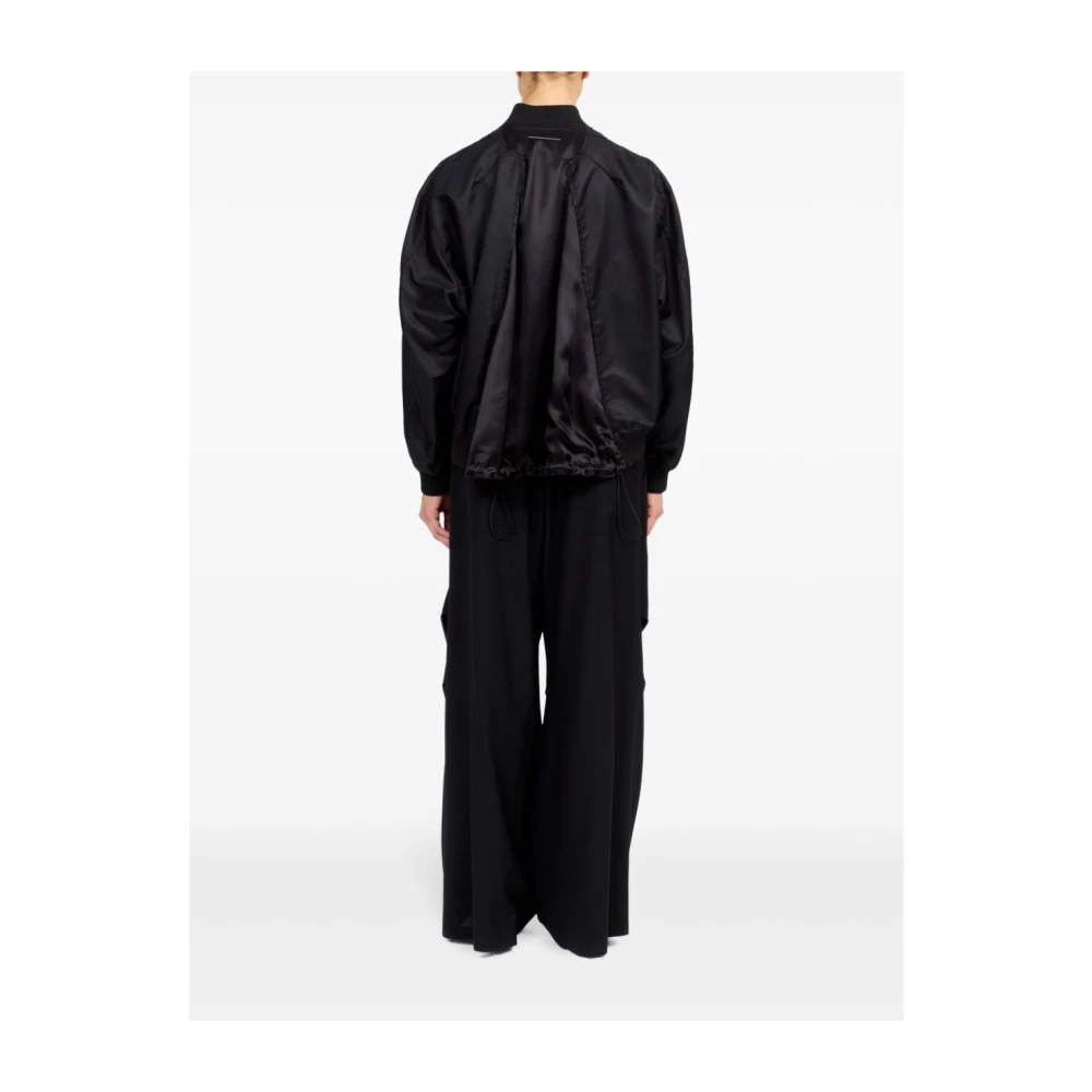 MM6 Maison Margiela Zwarte Jassen voor Vrouwen Black Dames