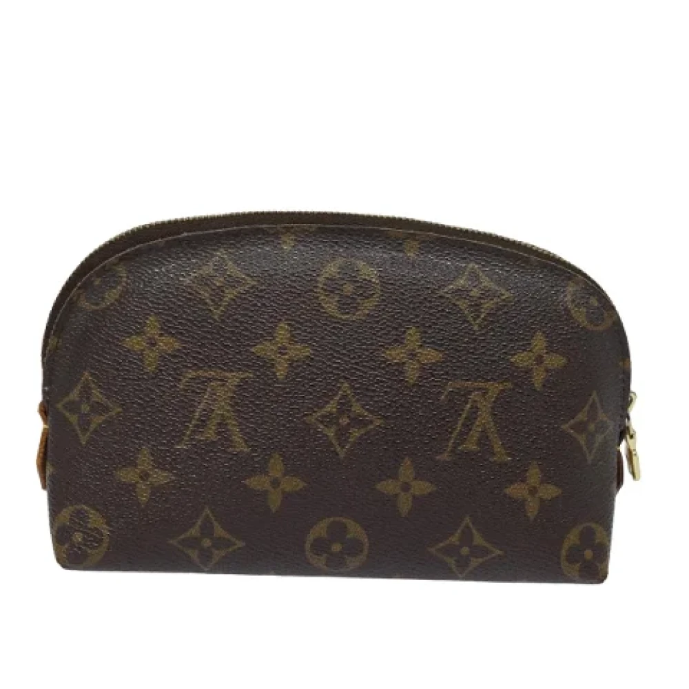 Louis Vuitton Vintage Pre-owned Canvas pouches Brown Dames