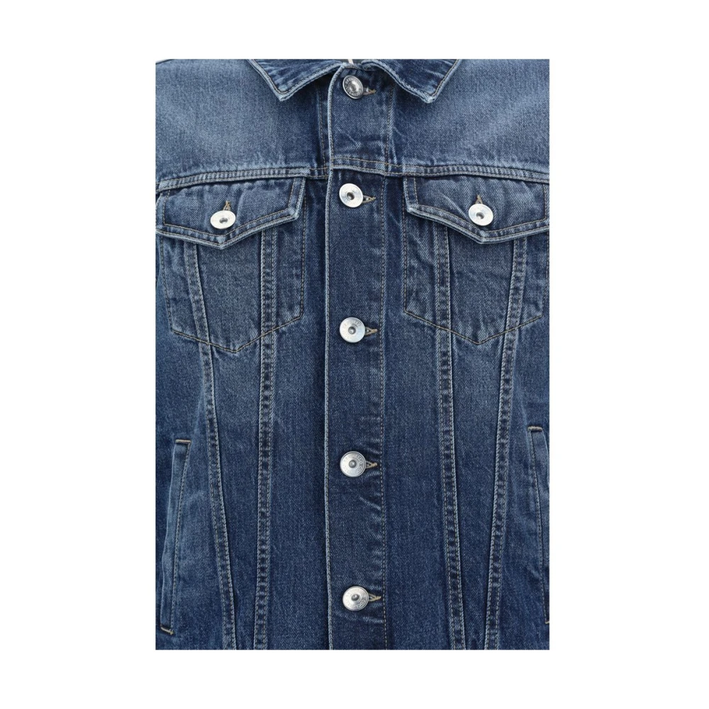 BRUNELLO CUCINELLI Klassieke Denimjas Blue Heren