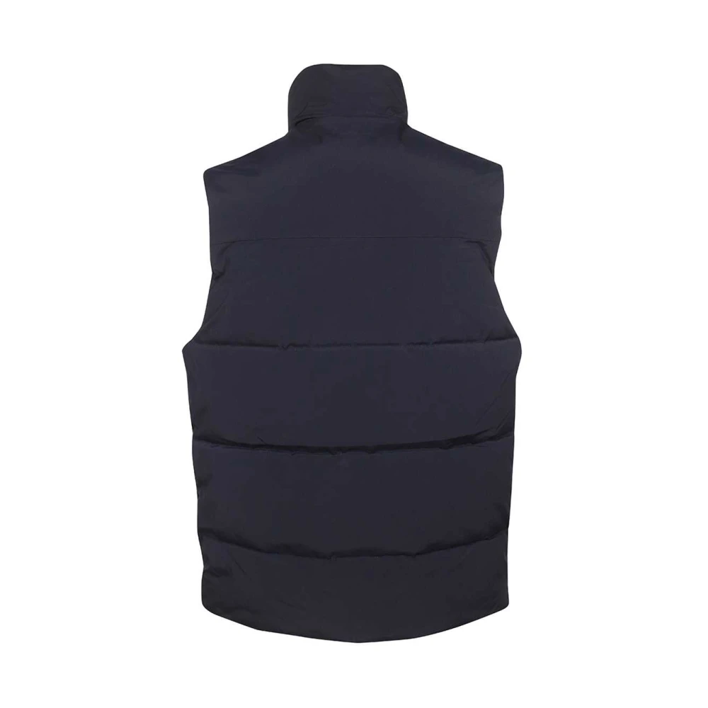 Les Deux Field Vest met volledige rits Blue Heren