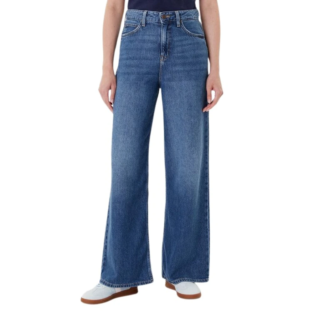 Lee Donna Bleu Jeans A Gamba Larga Stella - Immagine 2