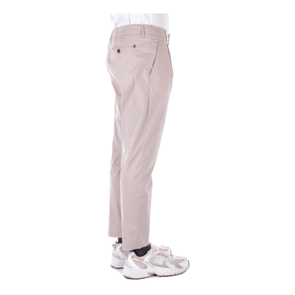 Dondup Beige Broek met Rits Sluiting Beige Heren