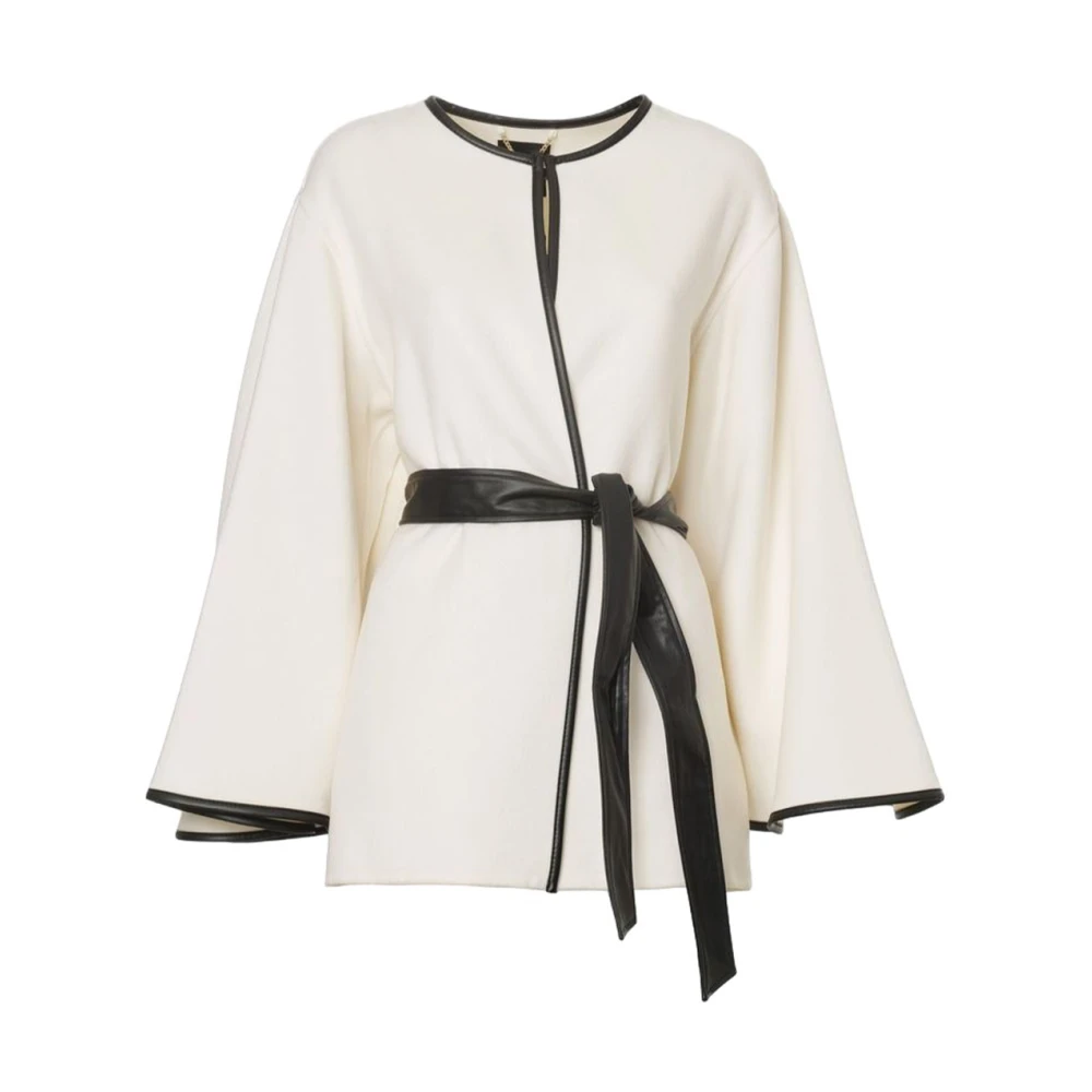 Guess Kimono Jas met Taillesluiting White Dames