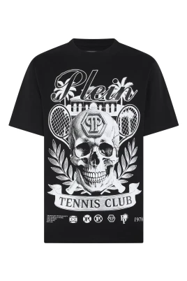Rundhalsad T-shirt Skull Tennis Club