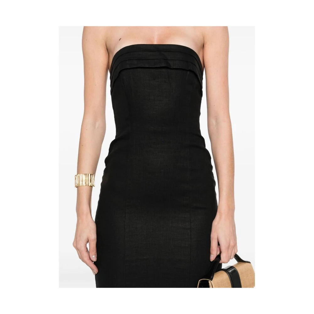 Faithfull the Brand Zwarte Jurk Black Dames