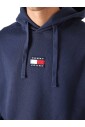 sweat-a-capuche-en-coton-bio-bleu-avec-badge-iconique