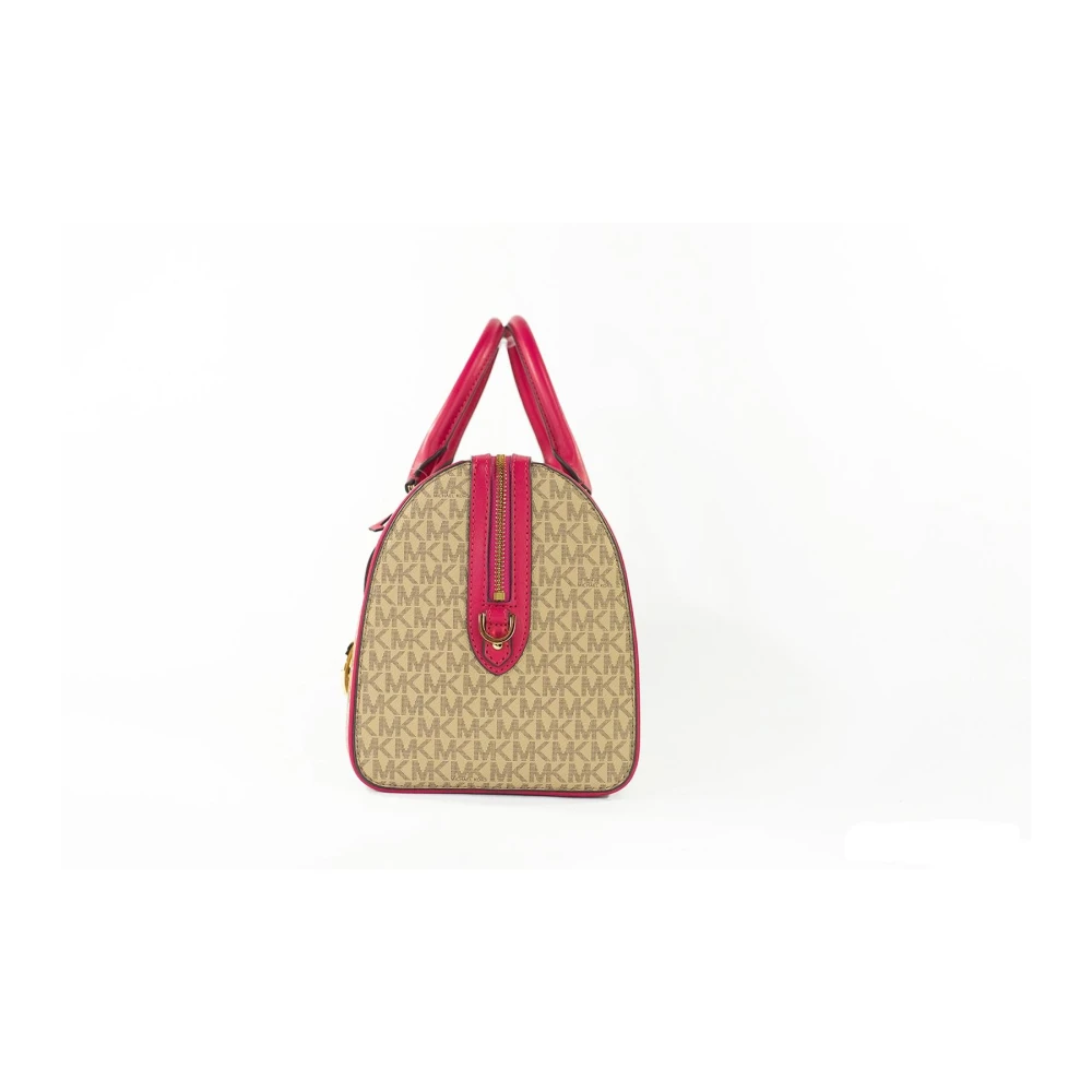 Michael Kors Signature PVC Duffle Crossbody Tas Multicolor Dames