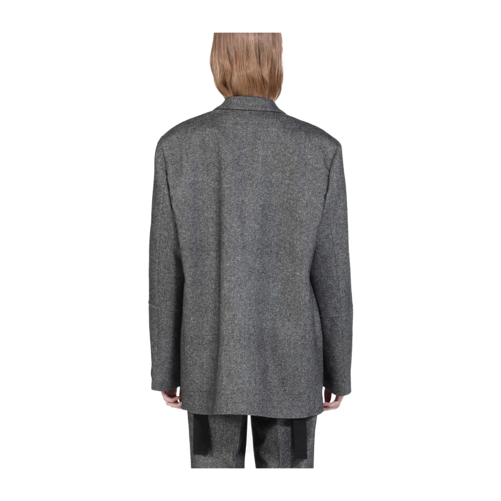 N21 Lana blazer jas oversized klassiek stijl Black Dames