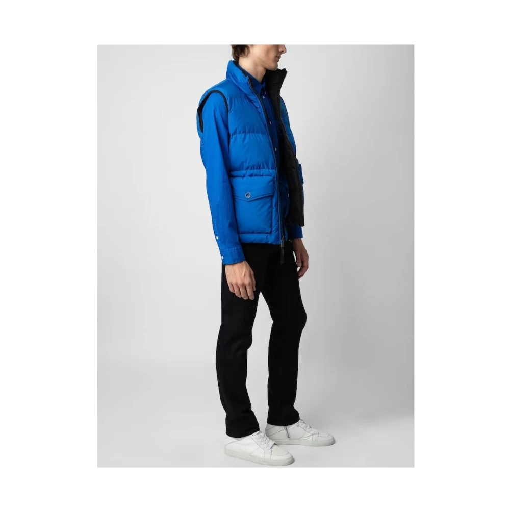 Zadig & Voltaire Stijlvolle Vest voor Mannen Blue Heren