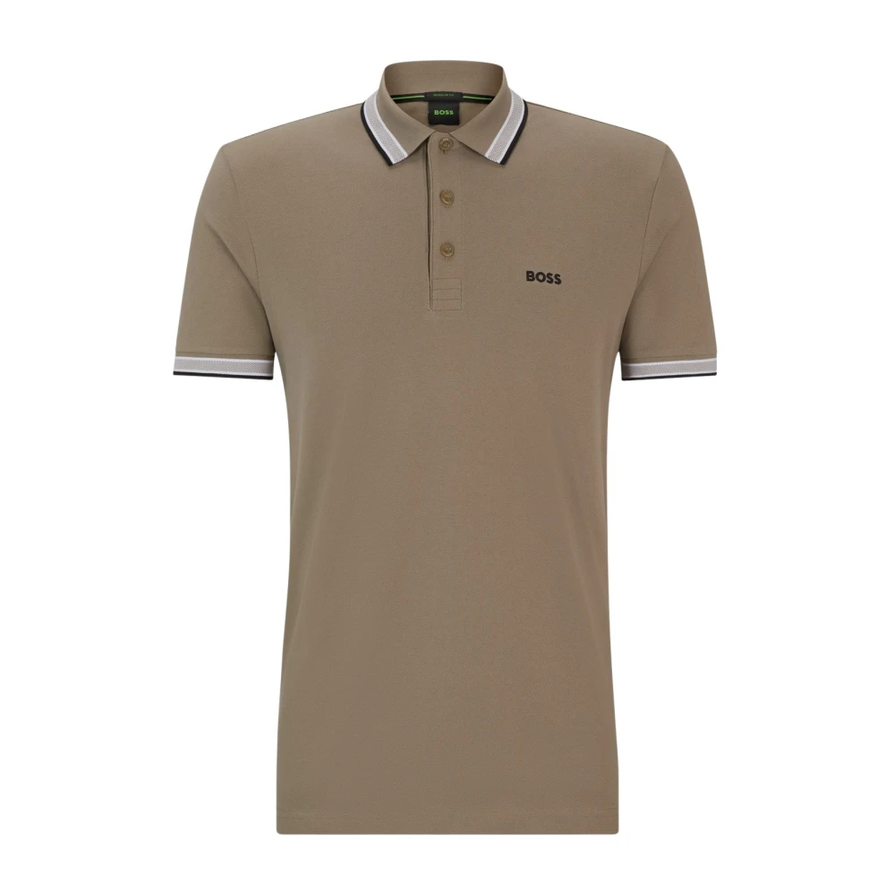 Boss Heren Paddy Polo Beige Heren