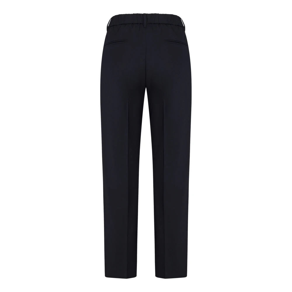 N21 Zwarte Stretch Wollen Korte Broek Black Dames