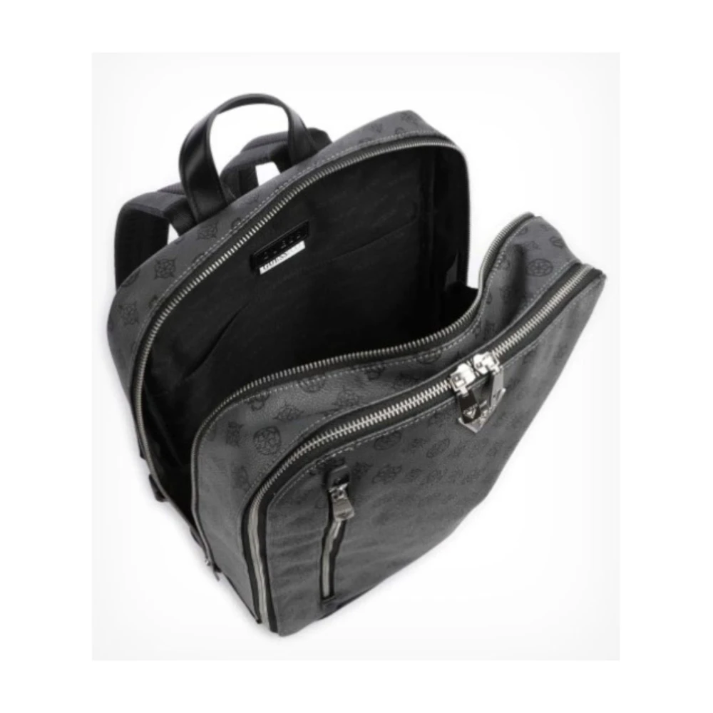 Guess Heren Logo Rugzak Gray Heren