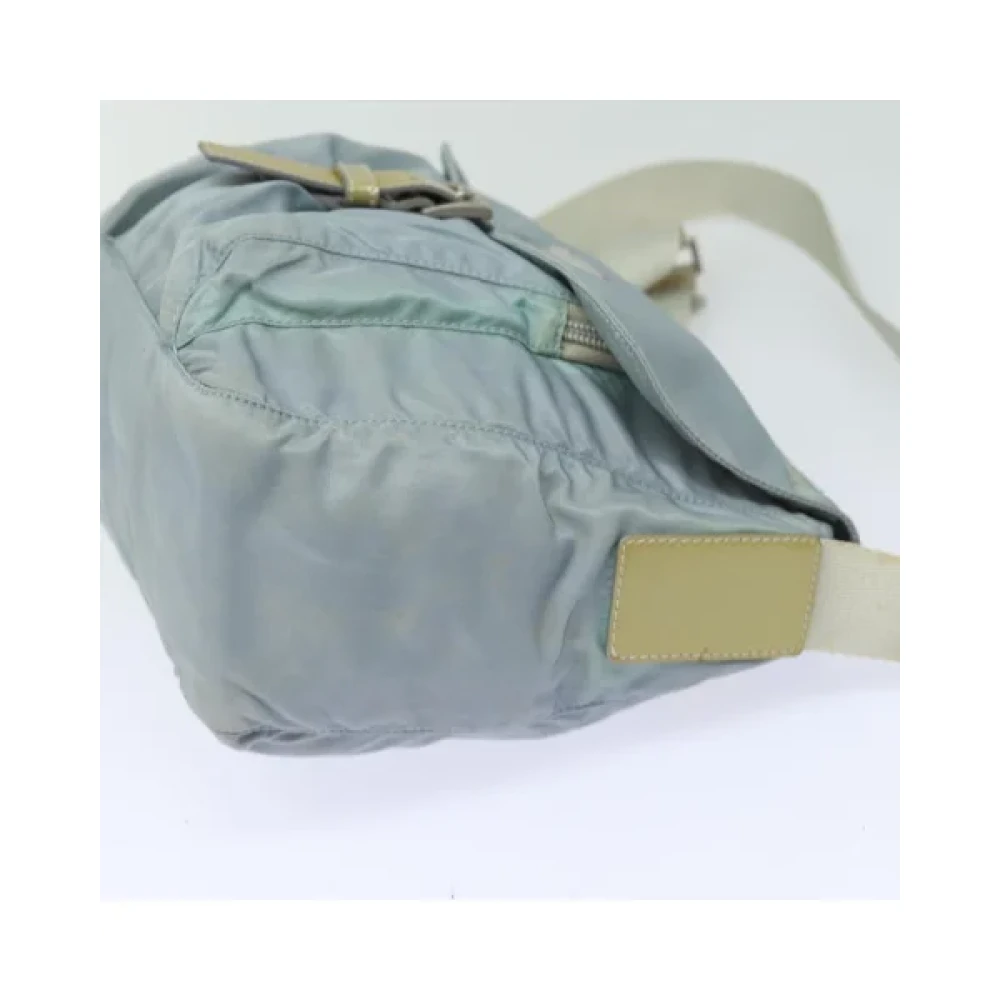 Prada Vintage Pre-owned Nylon prada-bags Gray Dames