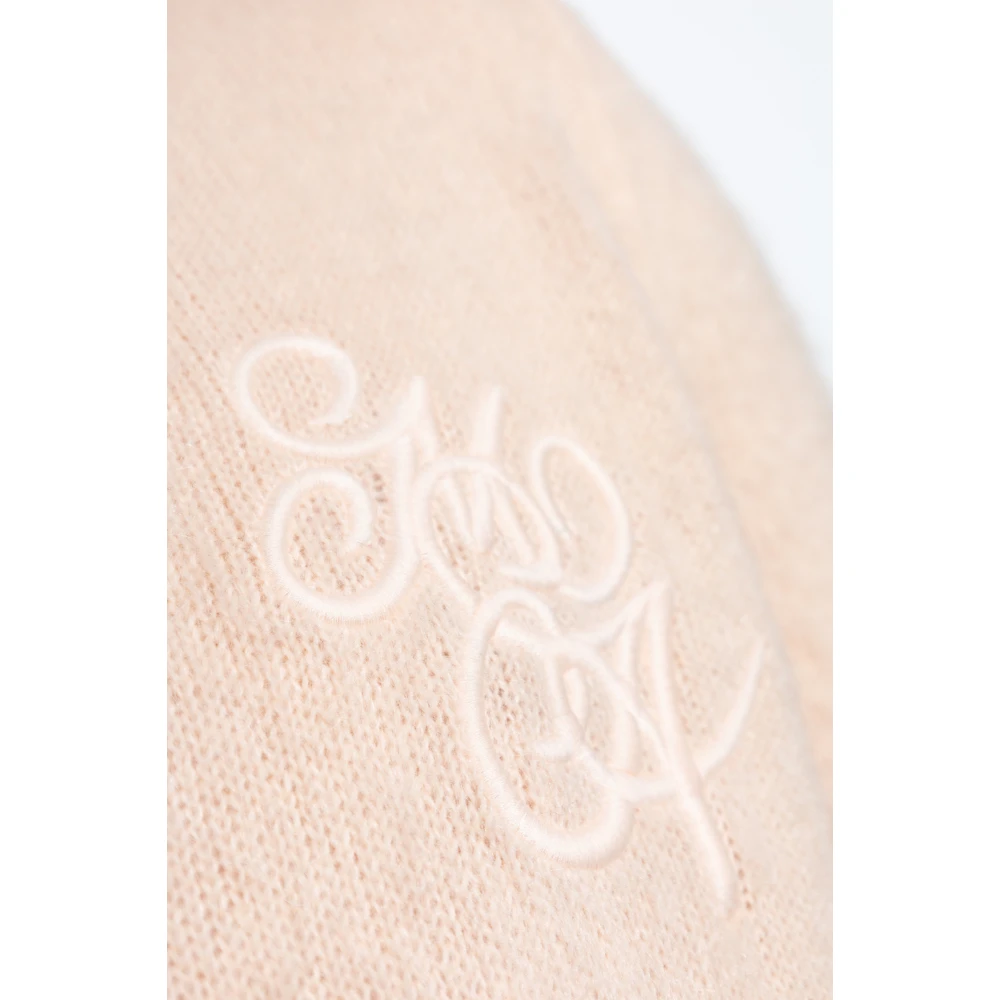Amiri Cardigan met logo Pink Heren