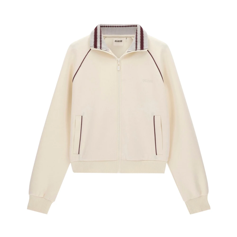 Guess , Damen, Sweatshirts & Hoodies, Beige, Xs