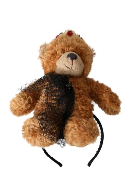 Kristallkrona Teddybjörn Hårband