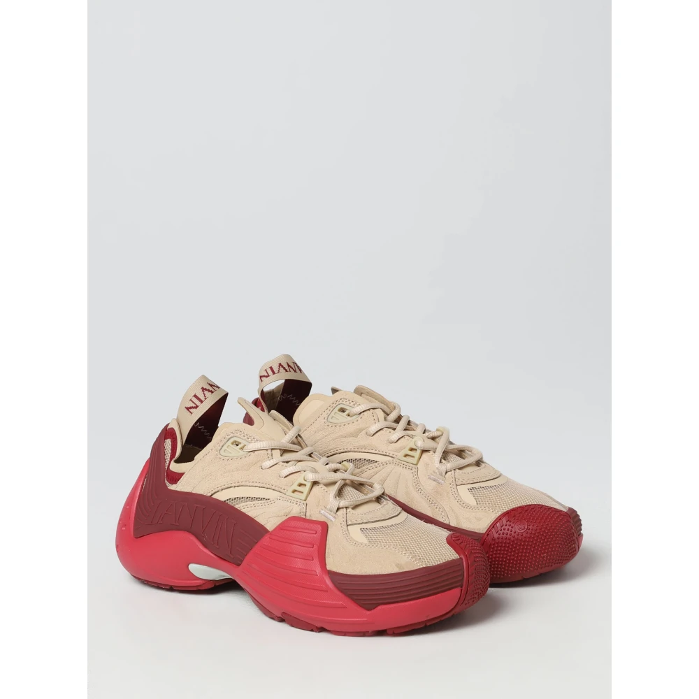 Lanvin Cherry Sand Sneakers