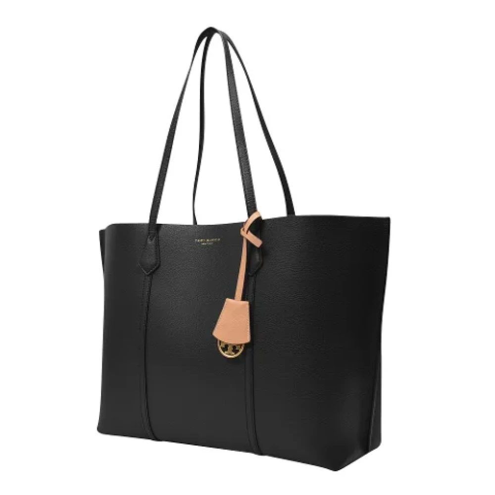 TORY BURCH Leather totes Black Dames