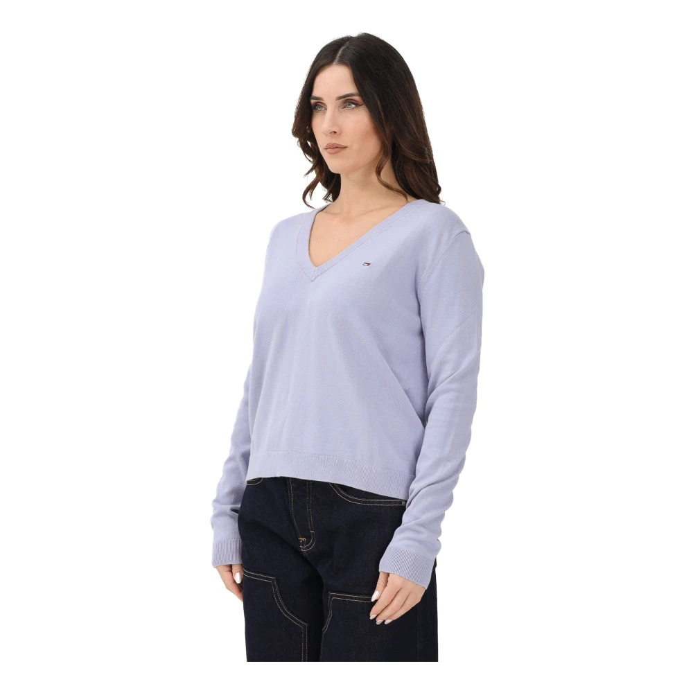 Tommy Jeans Mujer Azul Jerseys, Talla: M