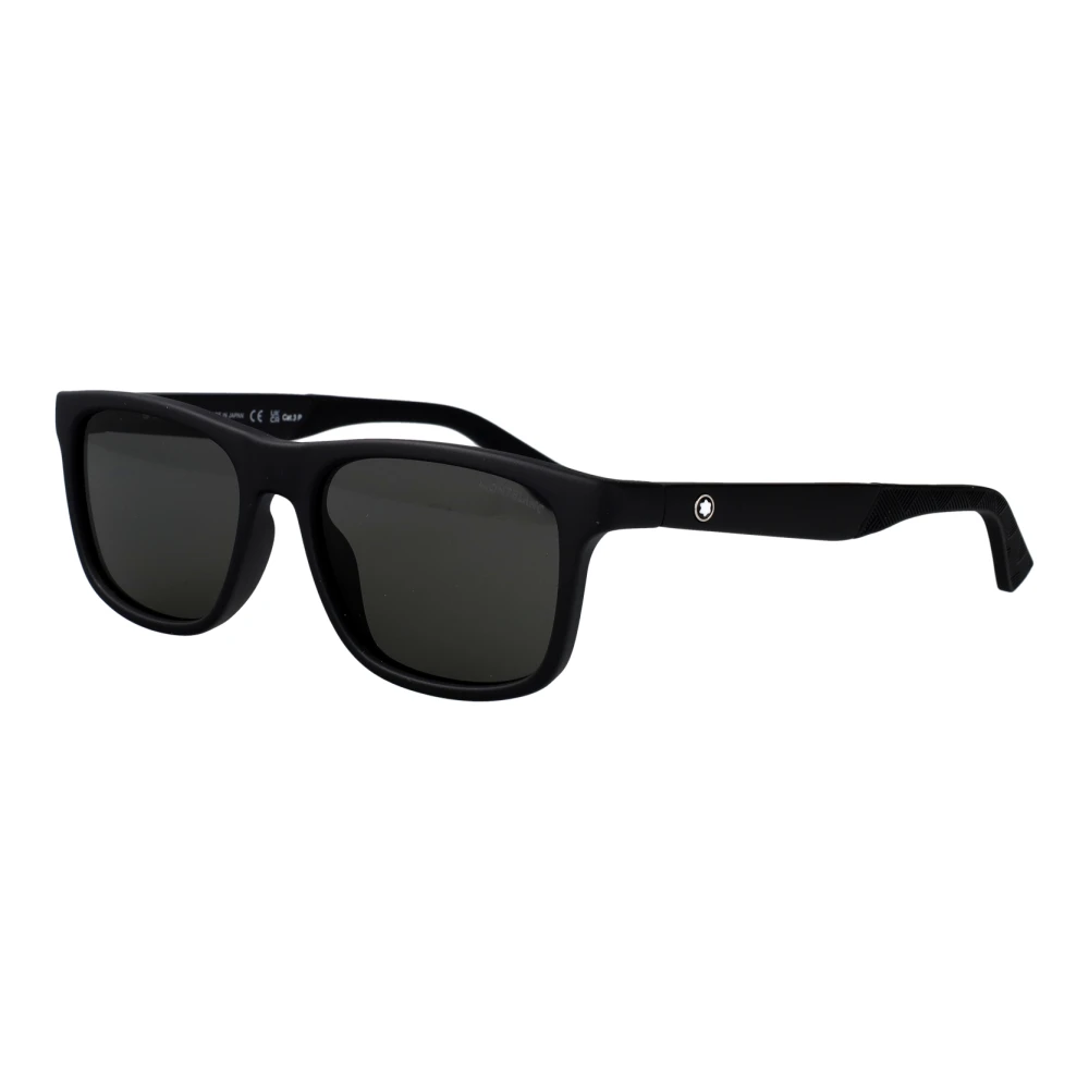 Montblanc Men's Black Sunglasses, 55 Mm, Mb0432s Sunglasses