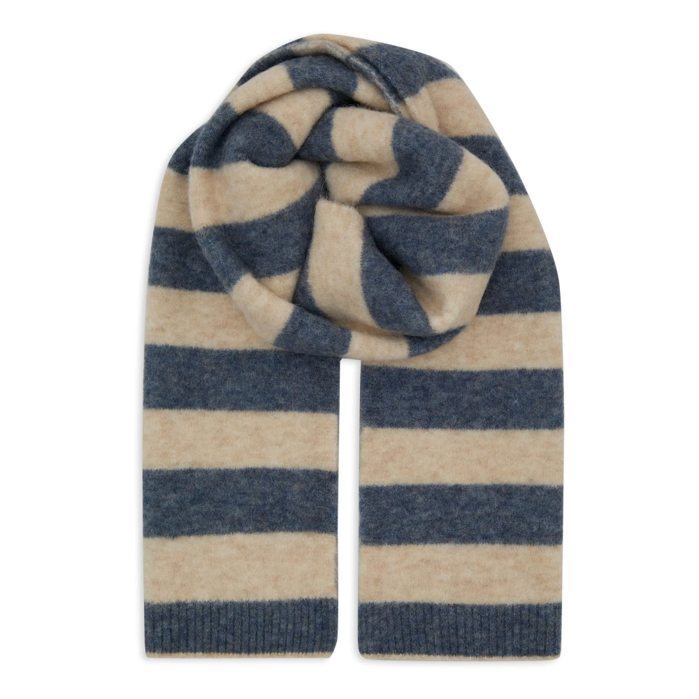 Gallo Gestreepte Alpaca Wol Sjaal Multicolor Dames