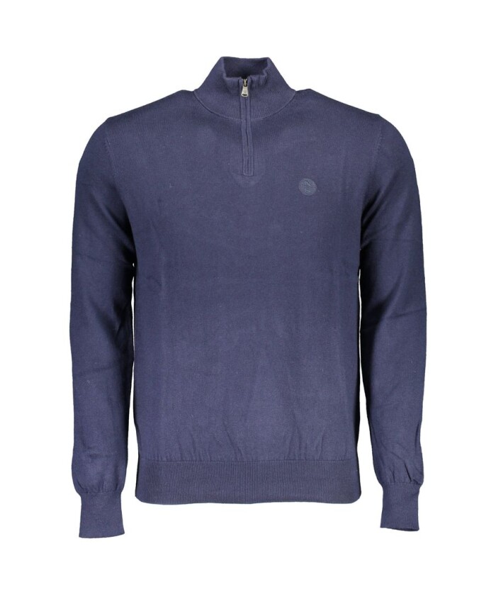 pull-en-coton-bleu-avec-broderie