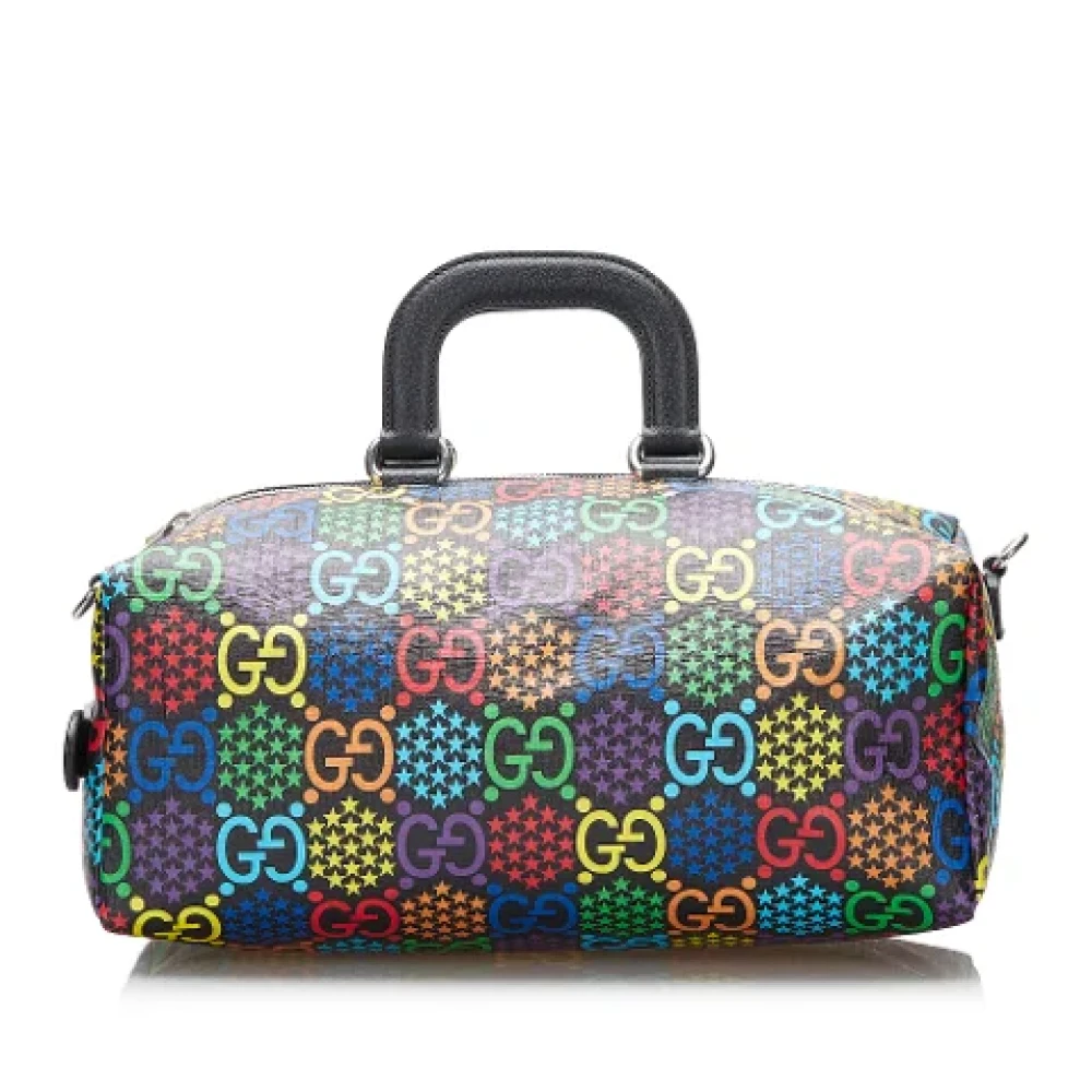 Gucci Vintage Pre-owned Fabric travel-bags Multicolor Dames