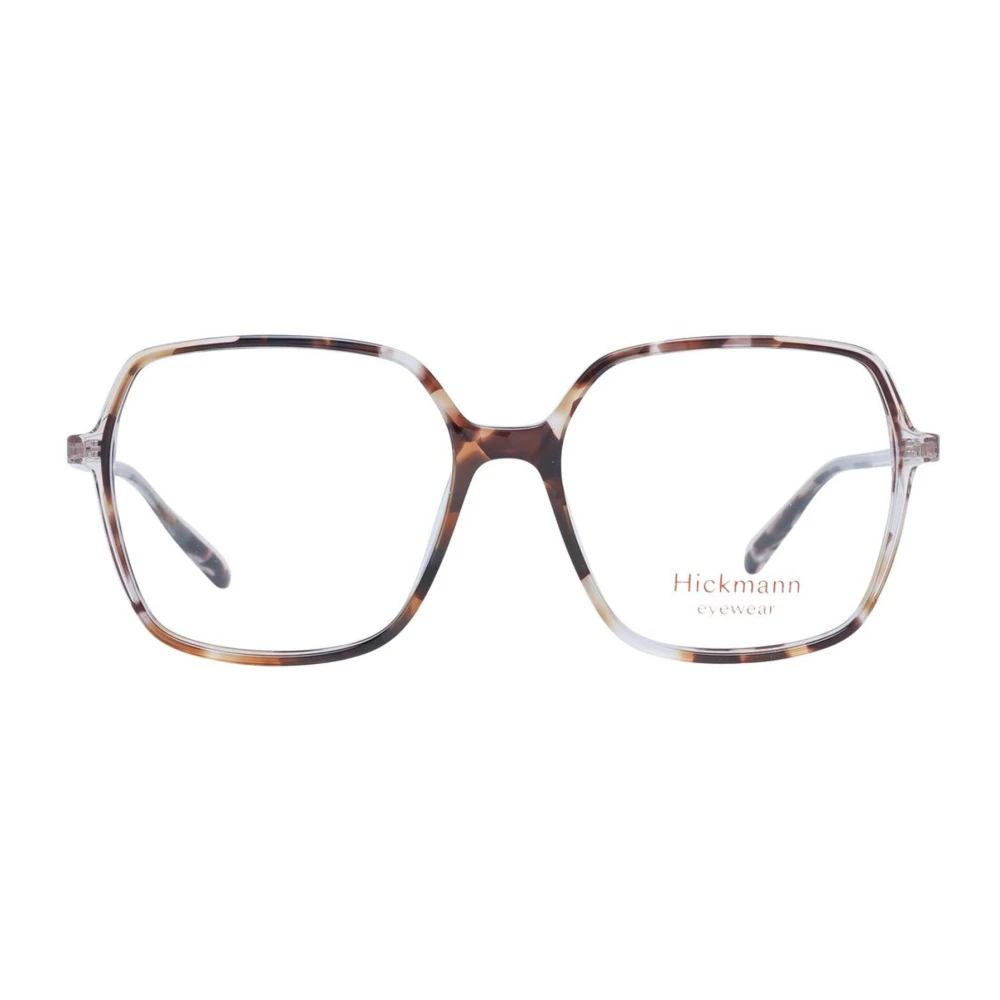 Ana Hickmann Bruine Vierkante Acetaat Optische Frames Brown Dames