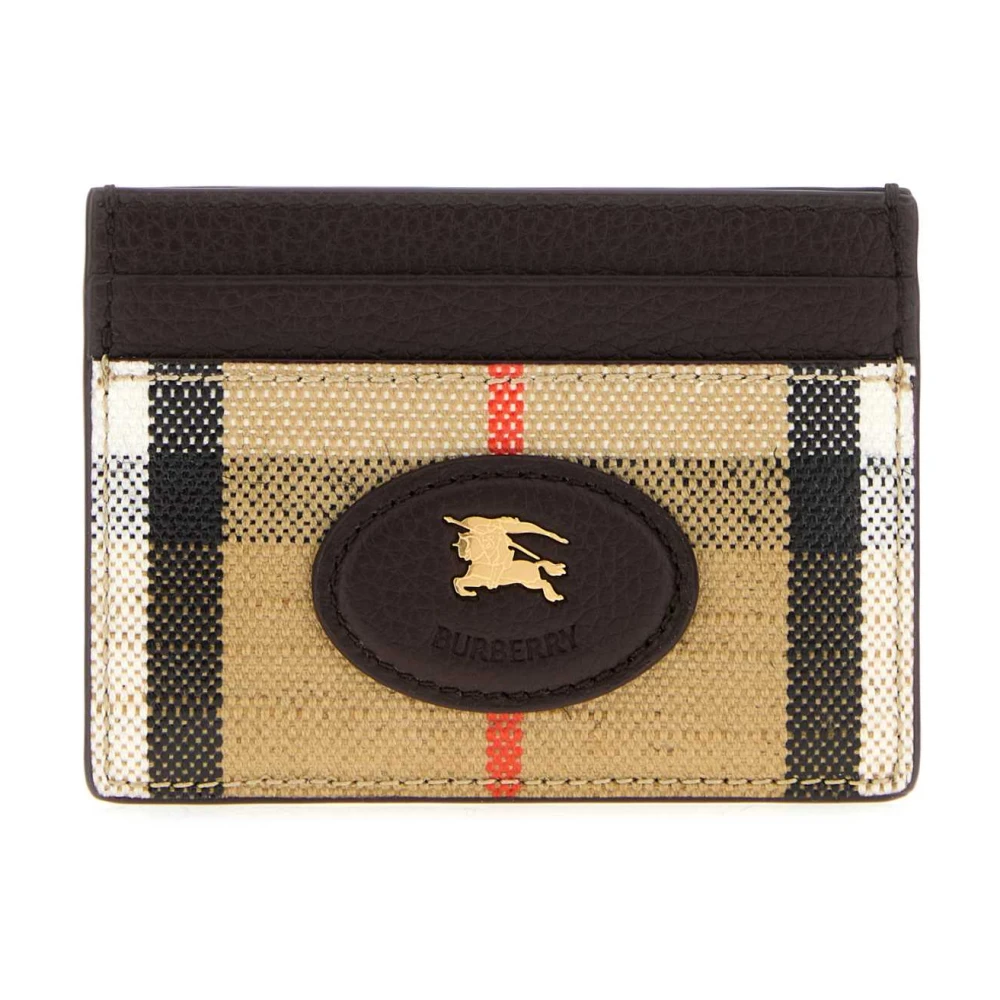 Burberry Women's Multicolor Wallets & Cardholders, One Size, Printed Canvas Card Holder