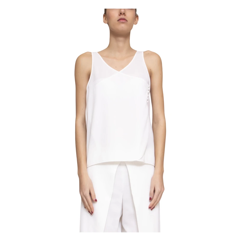 Tops > Sleeveless Tops - - Emporio Armani - Modalova