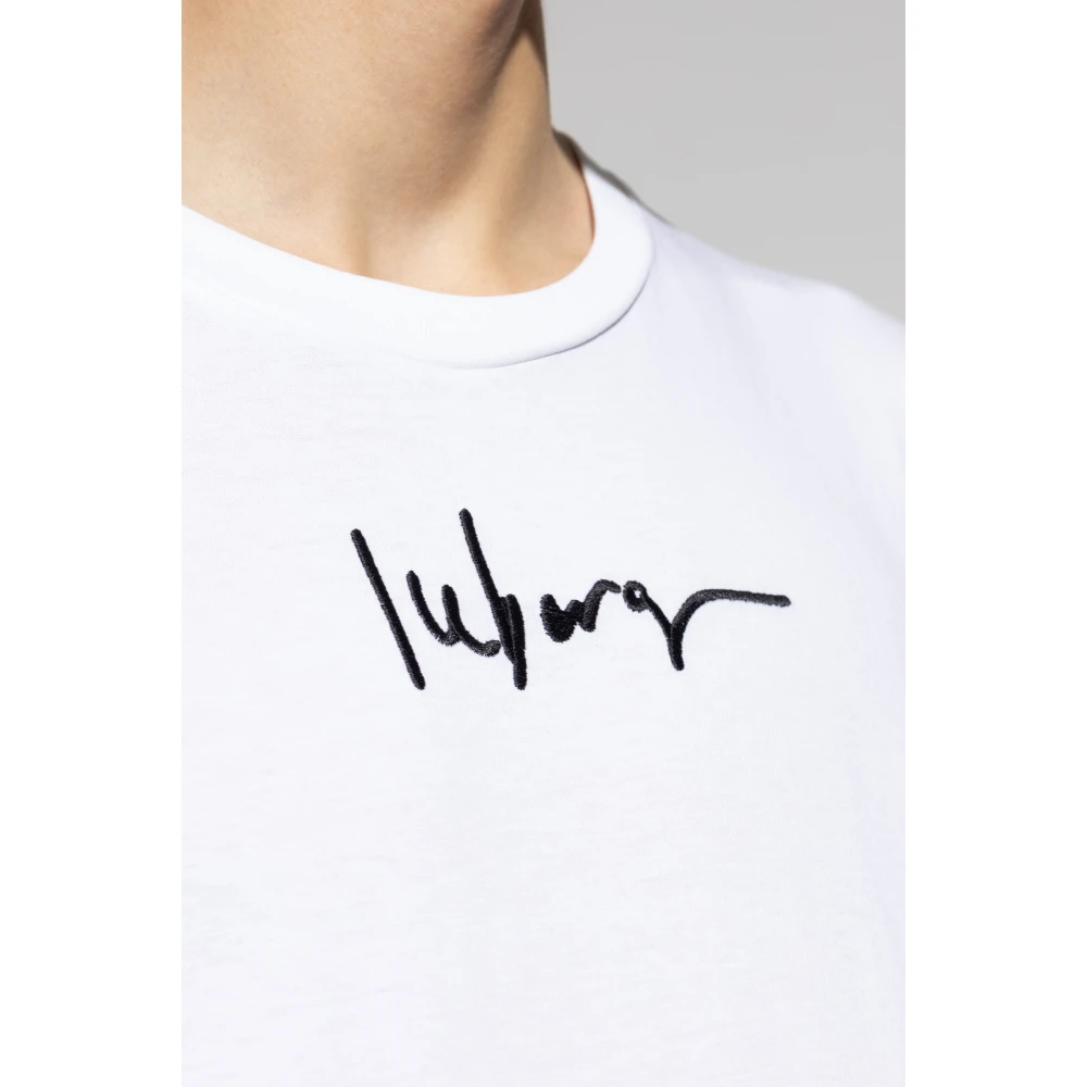 Iceberg T-shirt met logo White Heren