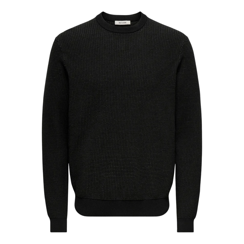 Only & Sons Uomo Nero Maglie, S, New,