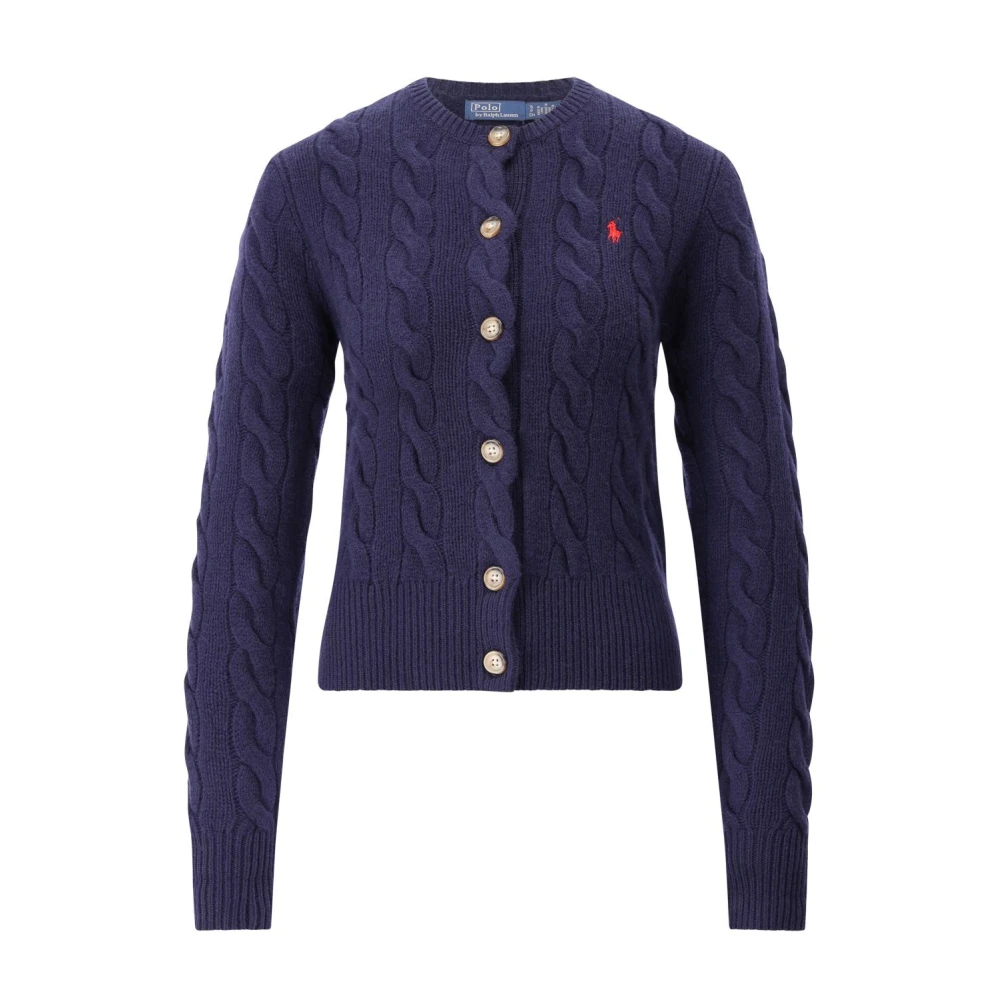 Polo Ralph Lauren Blue Cardigans, Female, L, Cardigans