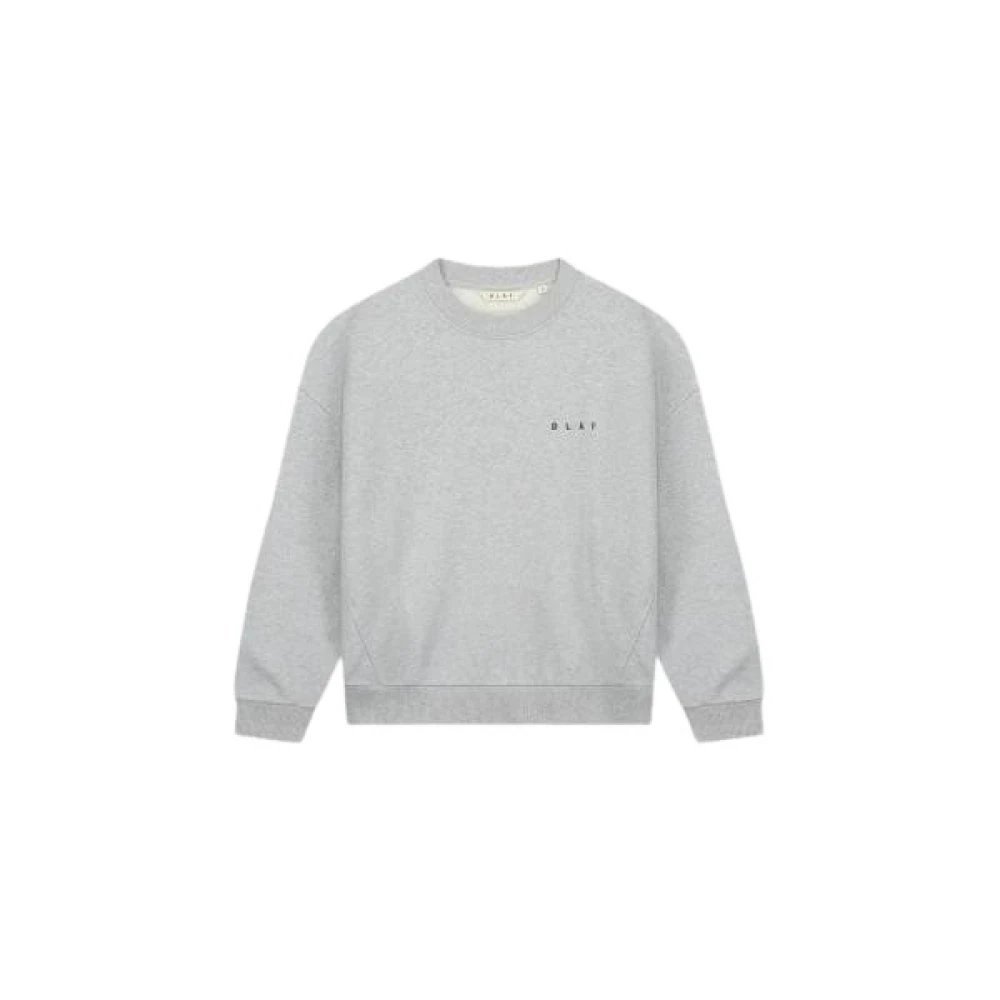 Olaf Hussein Vintage Crewneck Sweater Gray Heren